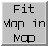 Fit Map in Map icon