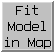 Fit Model in Map icon